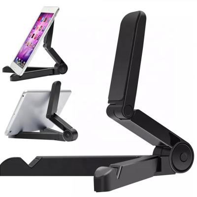 China Tablets Folding Multi Adjustable Angle Tablet Stand Desktop Mount Lightweight Portable Cell Phone Holder For iPad for sale