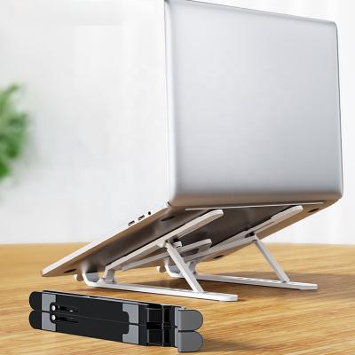 China Various Colors Foldable ABS Portable Laptop Tablet Holder Easy Carry Light Weight Notebook Holder for sale