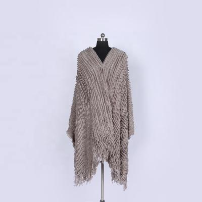 China Wholesale new product warm soft comfortable softly knitted 100 acrylic cover up scarf pashminas manufacturers with tassel for sale