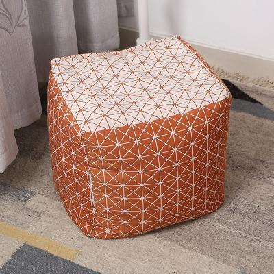 China Furniture Adjustable Comfortable Sofa Lazy Stools(Others) Knit Porcelain Bean Bag Chairs Stool For Living Room for sale