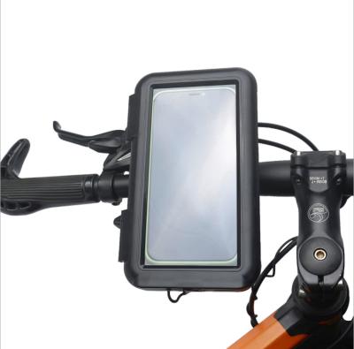 China Wholesale Adjustable Bike Mount GPS Support Mobile Phone Holder Phone Motorcycle Bicycle Waterproof Cover for sale