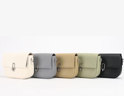 China 2021 Luxury Body Bag Genuine Leather Cross Body Bag Saddle Shoulder Bag Manufacturer For Women Girl for sale