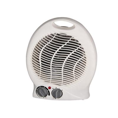 China Hotel New Mini White Room Heater Electric Economical Adjustable Fan for Home for sale