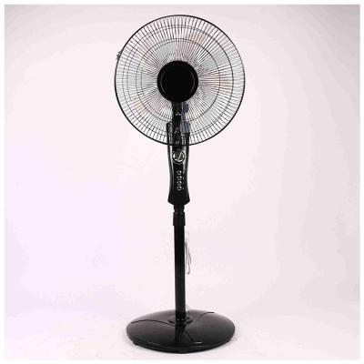 China 16 Inch Electric Blower Pedestal Stand Fan Electric White Rechargeable Standing Fan Timing Price for sale