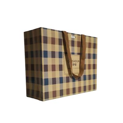 China Recycled Materials Custom For Food Grade Kraft Paper Bag Recycled Brown Paper Bag With Logo Printed Waterproof Paper Bag for sale