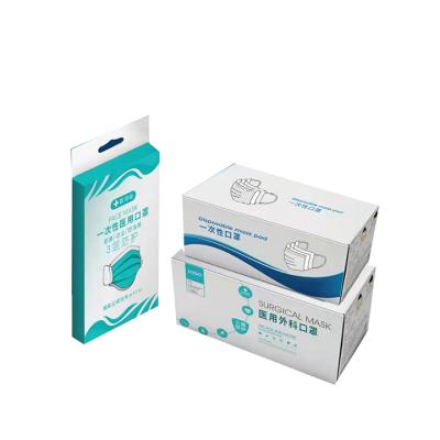 China Recyclable Custom Printed Coated Straight Tuck Paper Box For Medicine Packaging Box for sale