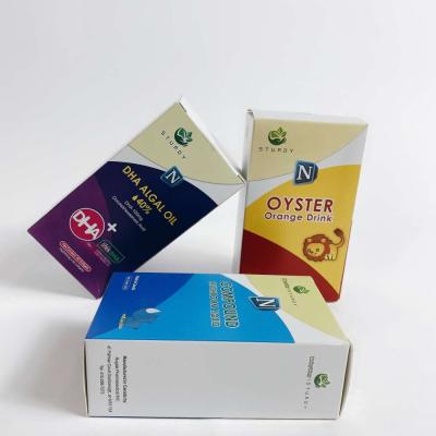 China Recyclable Packaging Box Custom Logo Printing Folding Eco Friendly Packaging Paper Box For Medicine Pill Box for sale