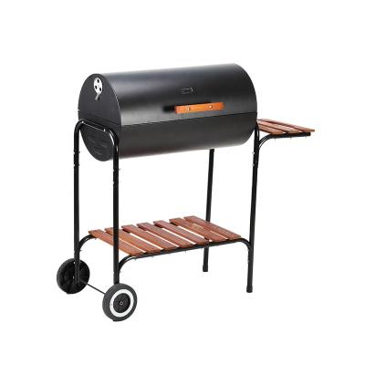 China Outdoor Adjustable Height Shelf Charcoal Grill Oven Outdoor Smoked BBQ Grill Yard for sale