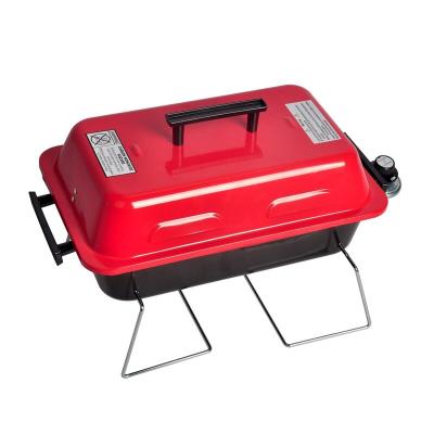 China Easily Assembled Go-Anywhere Portable Gas BBQ Grill, ONE Size, Black Burning BBQ Grill for sale