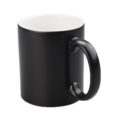 China Factory Cheap Ceramic Wholesale 11oz Mugs Viable In Magic Sublimation Mug for sale