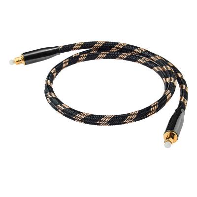 China Wear-Resistance Audio Optical Fiber Cable Tie Down 1m Optical Audio Digital Audio Transfer Cable TV Fiber Optic Cable for sale