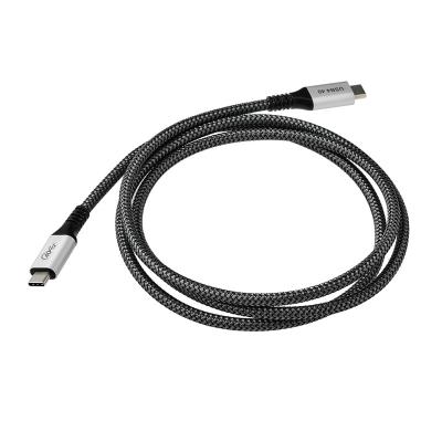 China Fast Charging And Transfer Data Transfer USB 4.0 Fast Charging Cable 40Gbps PD Aluminum Shell USB Type C To Type C Cable For Mobile Phone for sale