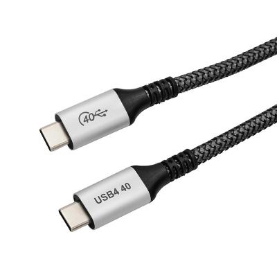 China Fast Charging 5K@60Hz Type-C Fast Charging And Transfer 4K* 2K@60Hz Data Cables PD 100W USB 4.0 Cable Gen2X2 Thunderbolt 3 Thunderbolt 4 Cable for sale