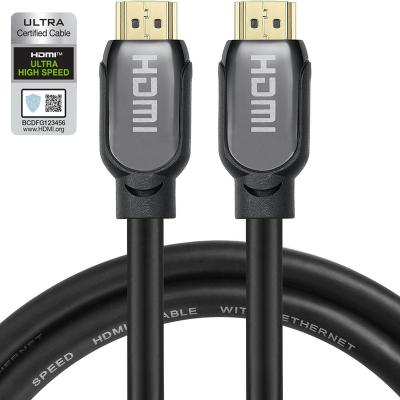 China IT Customized 1M 1.5M 2M 3M Ultra High Speed ​​Cable hdmi 8K Certified 48Gbps HDMI Cable 2.1 for sale