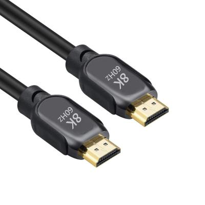 China High Speed ​​Support HDR 3D Dynamic Cable 1m 1.5m 2m 3m Hdmi Cable Connector 8k Ultra HD 7680*4320 Hdmi Cable Connector High Speed for sale