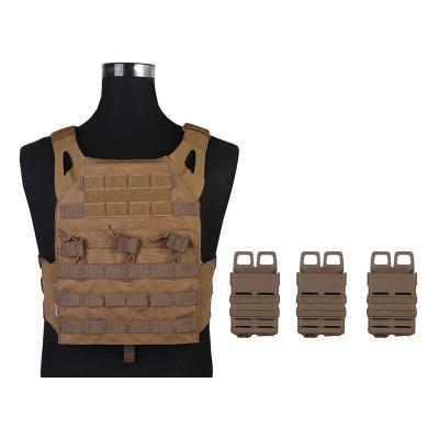 China Shooting/Outdoor/Tactical/Airsoft/Daily Wholesale Army Tactical Military Tactical Vest Carrier Plate Camouflage Emersongear Molle Molle Vest Army JPC for sale