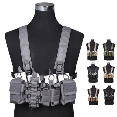 China Shooting/Outdoor/Tactical/Airsoft/Army Safety Combat Emersongear Chest Rig Bag Tactical D3 Military Tactical Vest Daily Military Police Tactical Vest for sale