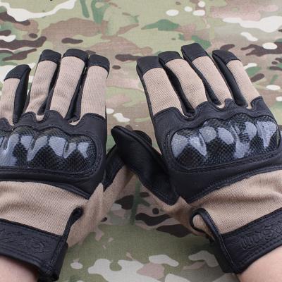 China Emersongear Protective Style Sports Full Finger Gloves Outdoor Tactical Combat Airsoft Wargame Tactical Gloves for sale