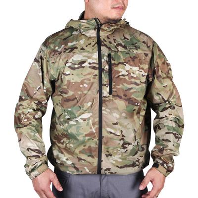 China Emersongear Custom QUICK DRY Anorak Jacket Outdoor Waterproof Men Camouflage Pullover Anorak Jacket Camouflage Jacket for sale