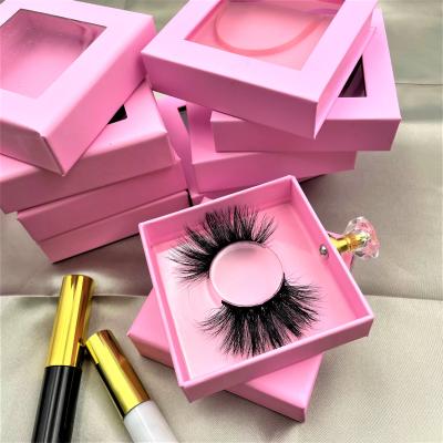 China Natural Synthetic Long Lashes Advanced Private Wholesale Customize Faux Mink Eyelashes Popular 3d Mink Eyelashes for sale