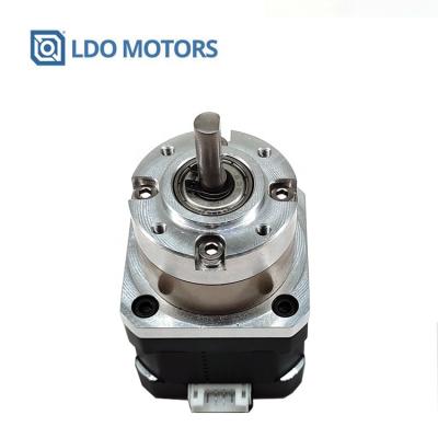 China Embedded NEMA17 34mm stepping motor with 5:1 gear ratio nema17 stepper motor for sale