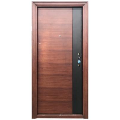 China TECHTOP Latest Apartment Front Anti Theft Door Exterior Front Entrance Curtain Modern Waterproof Steel Security Door for sale