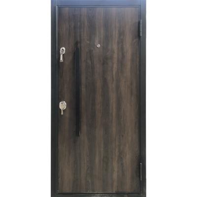 China TECHTOP main door modern wood panel door design high quality armored door for sale