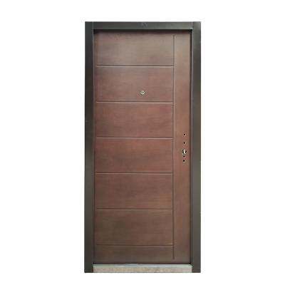 China TECHTOP Modern Security Steel Commercial Armored Door for sale