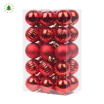 China Professional Custom Luxury Christmas Decoration London Plastic Ball Made in Porcelain 4CM for sale