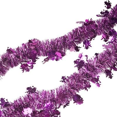 China Pet PVC Film Christmas Braid Garland for sale