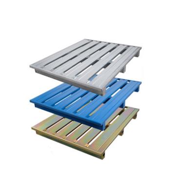 China Single Faced Steel Material Industry Pallet China Cargo Transport Iron Pallets for sale