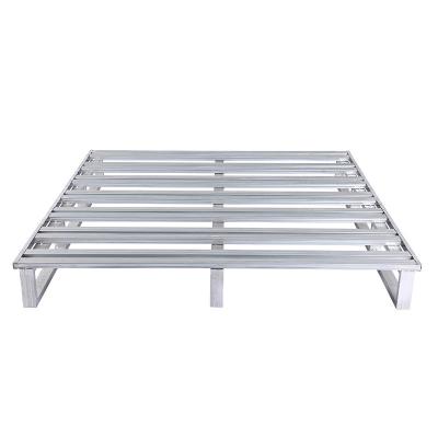 China Cheap Custom Warehouse Iron New Product Steel Material Two Way Fork Type Single Faced Pallets for sale