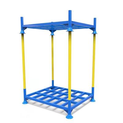 China Cheap Corrosion Protection Capacity Metal Detachable Cantilever Strong Load Bearing Warehouse Stacking Rack Tire Rack for sale