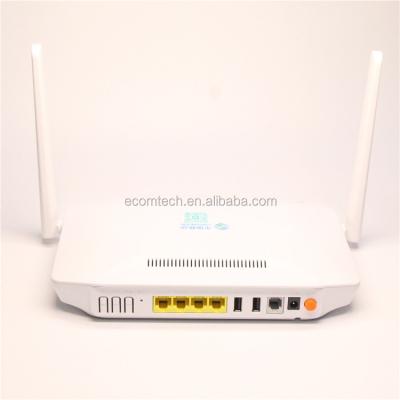 China Cheapest FTTH/FTTB/FTTN new gpon ONU fiber-home HG6821m 4GE+2USB+1POTS+ WIFI 2.4G/5G external antenna work on all olt for sale