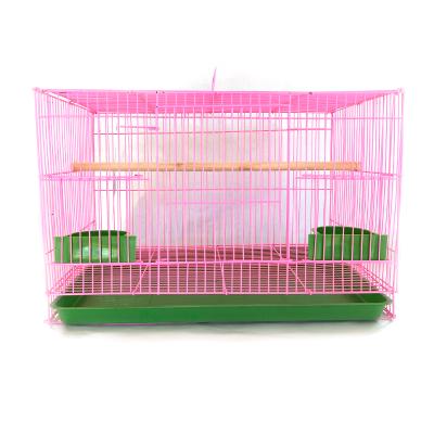 China Sustainable Manufacturer Wholesale Iron Stocked Birds Breeding Bird Cages Pet Cages for sale