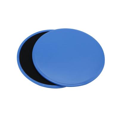 China Fitness Custom Printed Sliders Double Sided Fitness Core Plastic Gliding Discs for sale