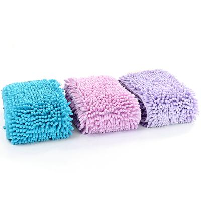 China Viable Wholesale Chenille Dog Bath Absorbent Drying Towel for sale