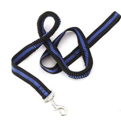 China Hot Selling Soft Elastic Webbing Bungee Dog Lead Leash Viable for sale