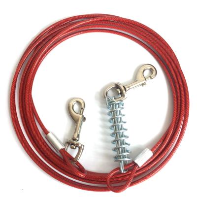 China Sustainable Stainless Steel Tie Out Cable Wire For Dogs for sale