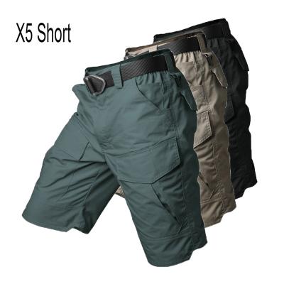 China Men's Anti-Static Rib Stop Tactical Pants Army Fans Waterproof Combat Increasing Hunting Multi Pockets Worker Cargo Shorts Breeches Pants for sale