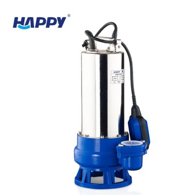 中国 Other Happy Brand 1.5hp 220 Volt 380V Sewage Submersible Pump Manufacturers India 販売のため