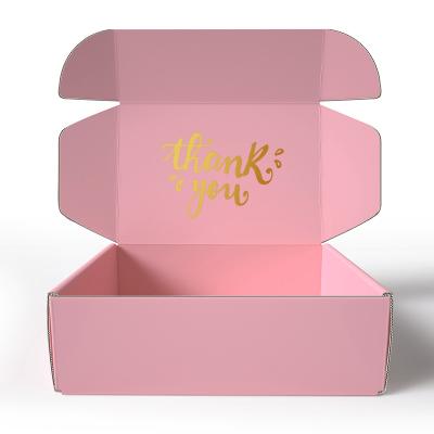 China Biodegradable Set and Logo Printing Skin Care Corrugated Cute Pink Cardboard Paper Box Packaging Cosmetics Packing Customized Lipstick Boxes for sale