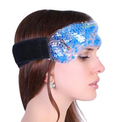 China PVC En-71 Ice Pack Gel Bead Migraine Therapeutic Relief Wrap Hot Cold Pack for sale