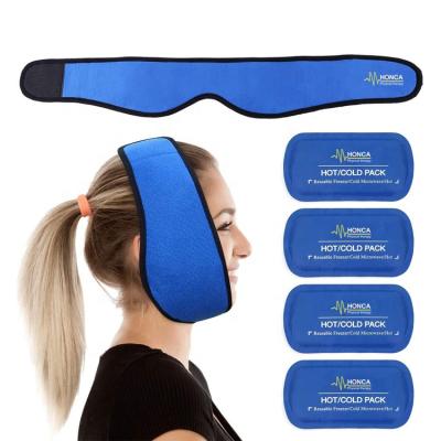 China Nylon Tissue Face Ice Pack Wrap for Wisdom Teeth, Migraine, TMJ Relief, Oral Surgery for sale