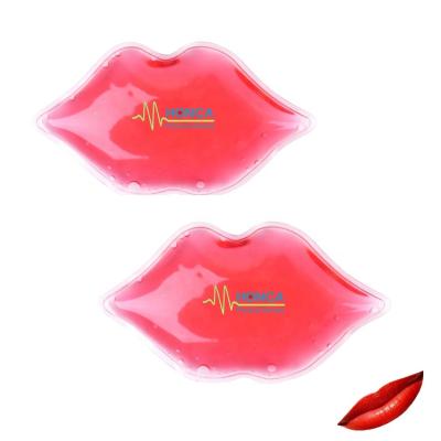 China PVC Print Logo Lip Ice Pack Aesthetic Hot Cold Cold Ice Pack for sale