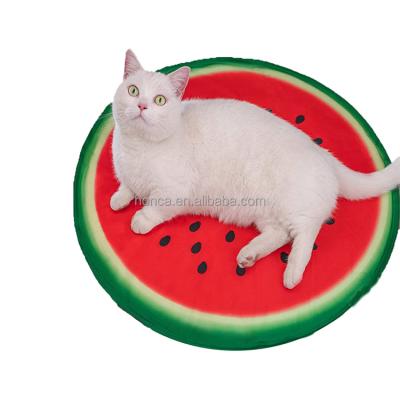 China Cooling Cooling Mats For Cats And Dogs , Fruit Cool Ice Pad , Cooler Pet Mats Cushion Cool Mattress Bed For Cats&Dogs for sale