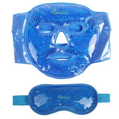 China Anti-Puffiness Hot Cold Therapy Eye Mask Ice Heat Cool Gel Beads Cool Eye Mask For Women, Man Puffy Eyes for sale