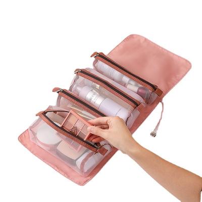 China Fashoion Factory Wholesale Travel Pouch Zipper Bag Storage Multi Organizer Traveling Cosmetic Bag and Case for sale