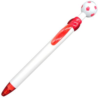 China Promotional Custom Pen Cup Custom Ballpoint Pen Promotional Logo Football Advertising Pen World Gifts for sale