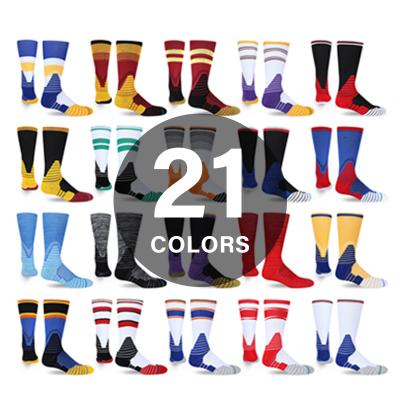 China Regular Custom Towel Basketball Sock Makers Elite Bottom Anti-Skid Socks In Mid Tube for sale